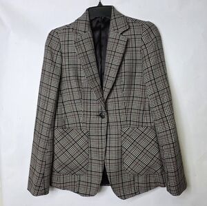 Sosken studios by Marissa Minicucci Jeffrey Plaid Blazer